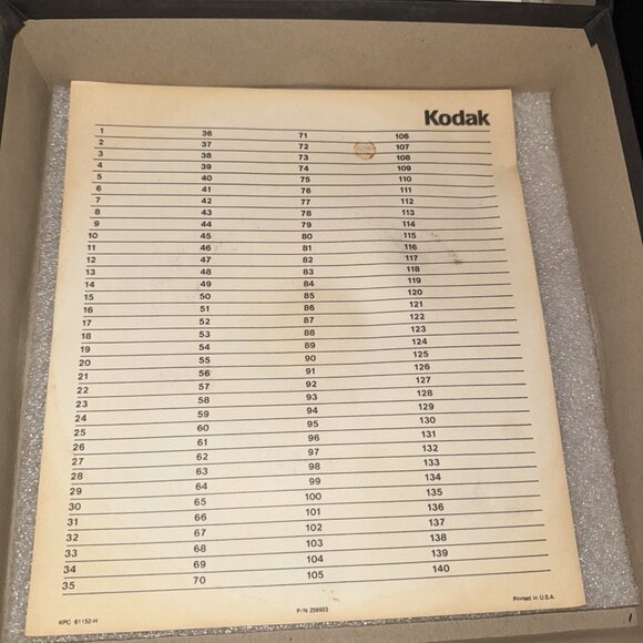 KODAK CAROUSEL TRANSVUE 140 Rotary Slide Tray 184-0768 Two Trays In Boxes - Picture 15 of 15
